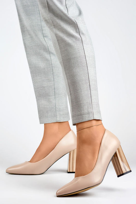 Block heel pumps PRIMO